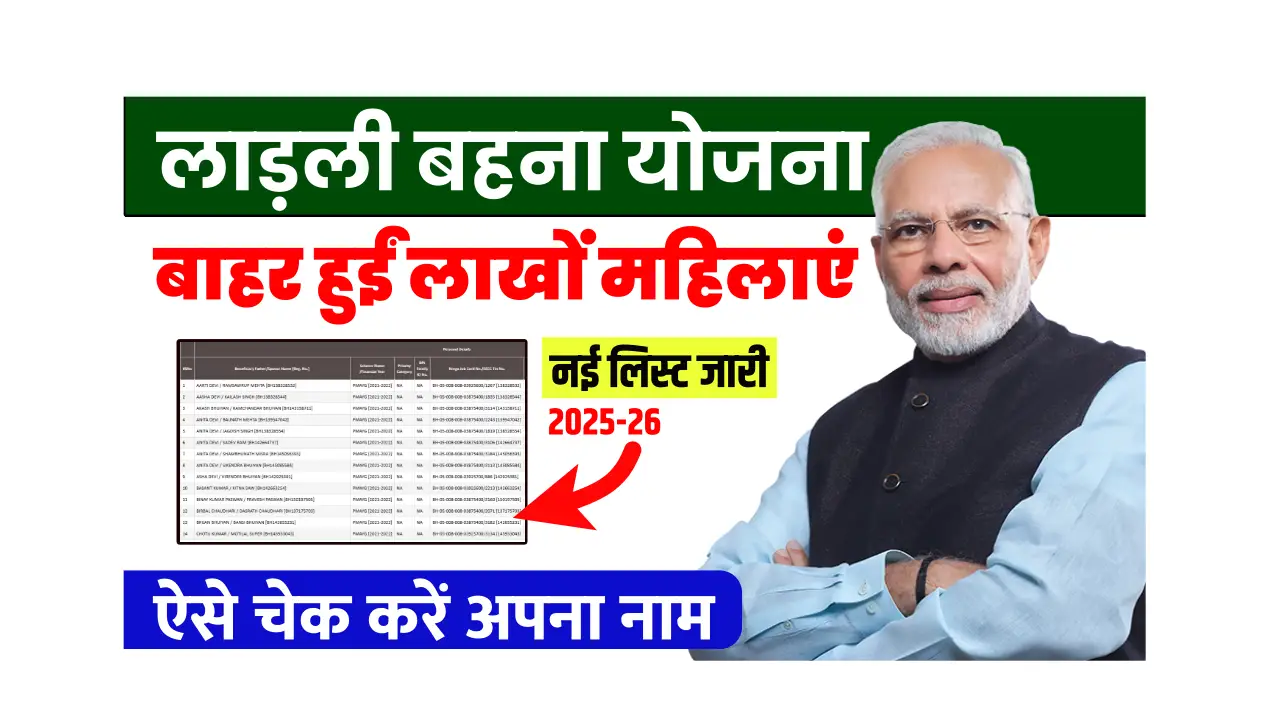 ladli behna yojana lakhs of women removed from list